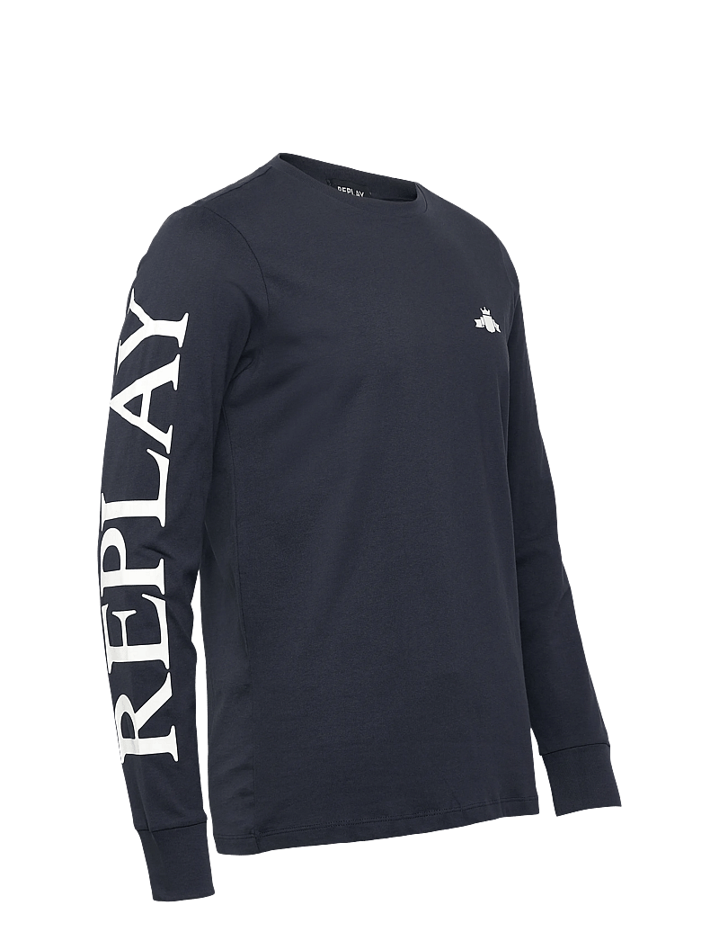 Replay - Long-sleeved t-shirt REGULAR - pikkade varrukatega t-särgid - navy - 1