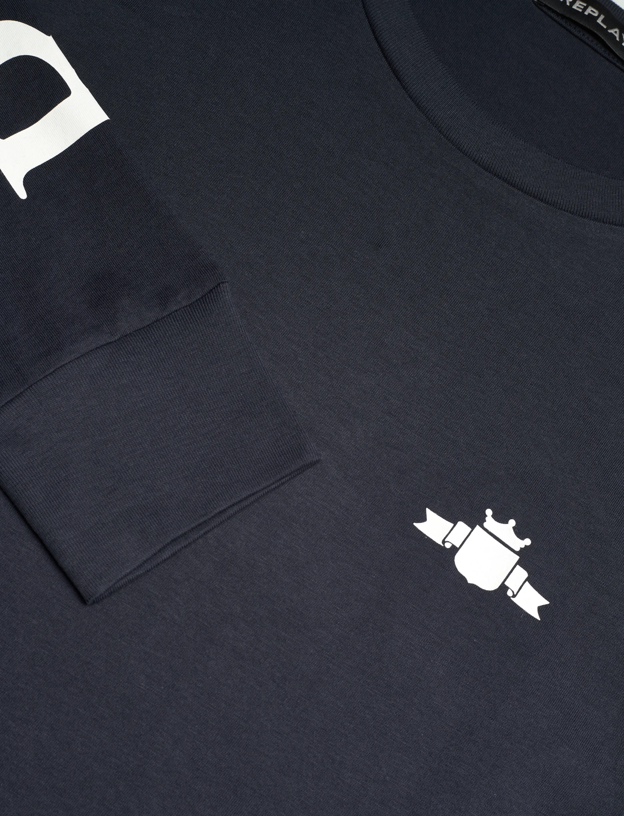 Replay - Long-sleeved t-shirt REGULAR - long-sleeved t-shirts - navy - 3
