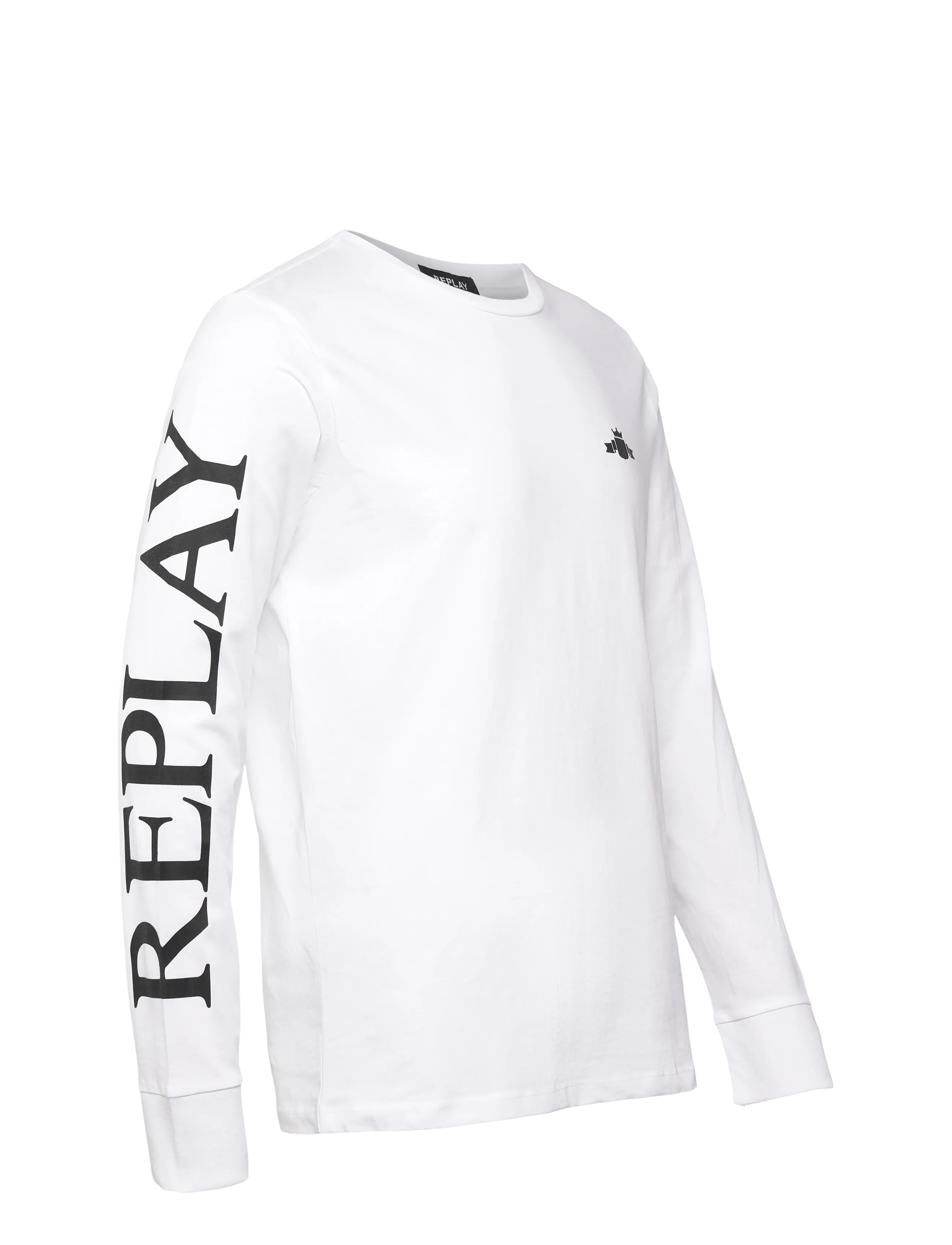 Replay - Long-sleeved t-shirt REGULAR - langærmede t-shirts - white - 1