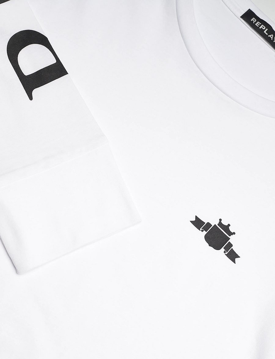Replay - Long-sleeved t-shirt REGULAR - langärmelig - white - 3
