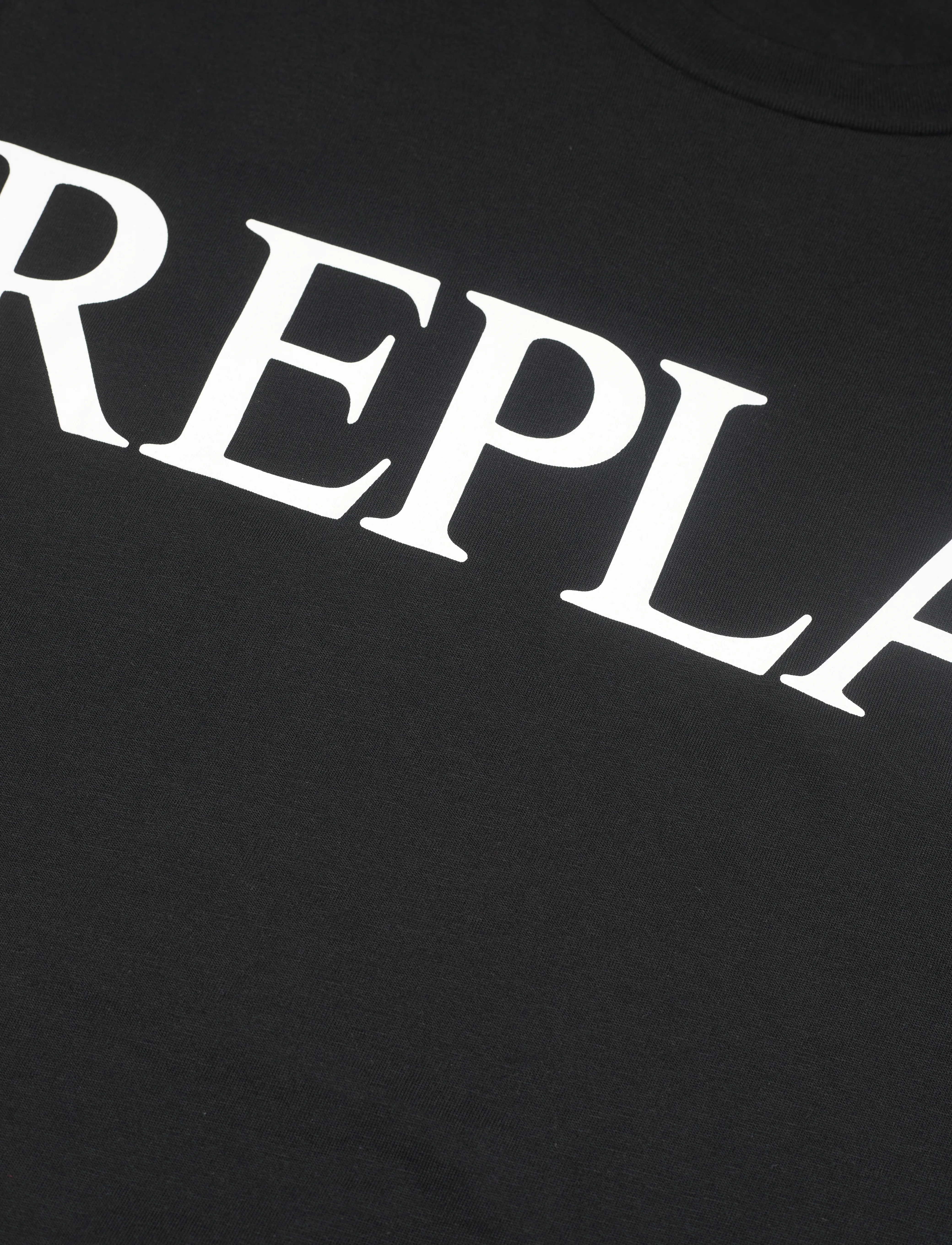 Replay - T-Shirt REGULAR PURE LOGO - black - 4