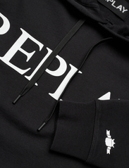 Replay - Jumper RELAXED PURE LOGO - hoodies - black - 2