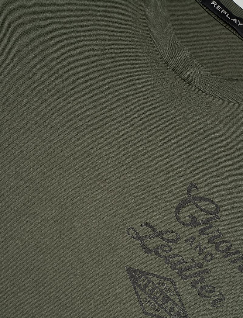 Replay - T-Shirt REGULAR - kurzärmelig - khaki green - 2