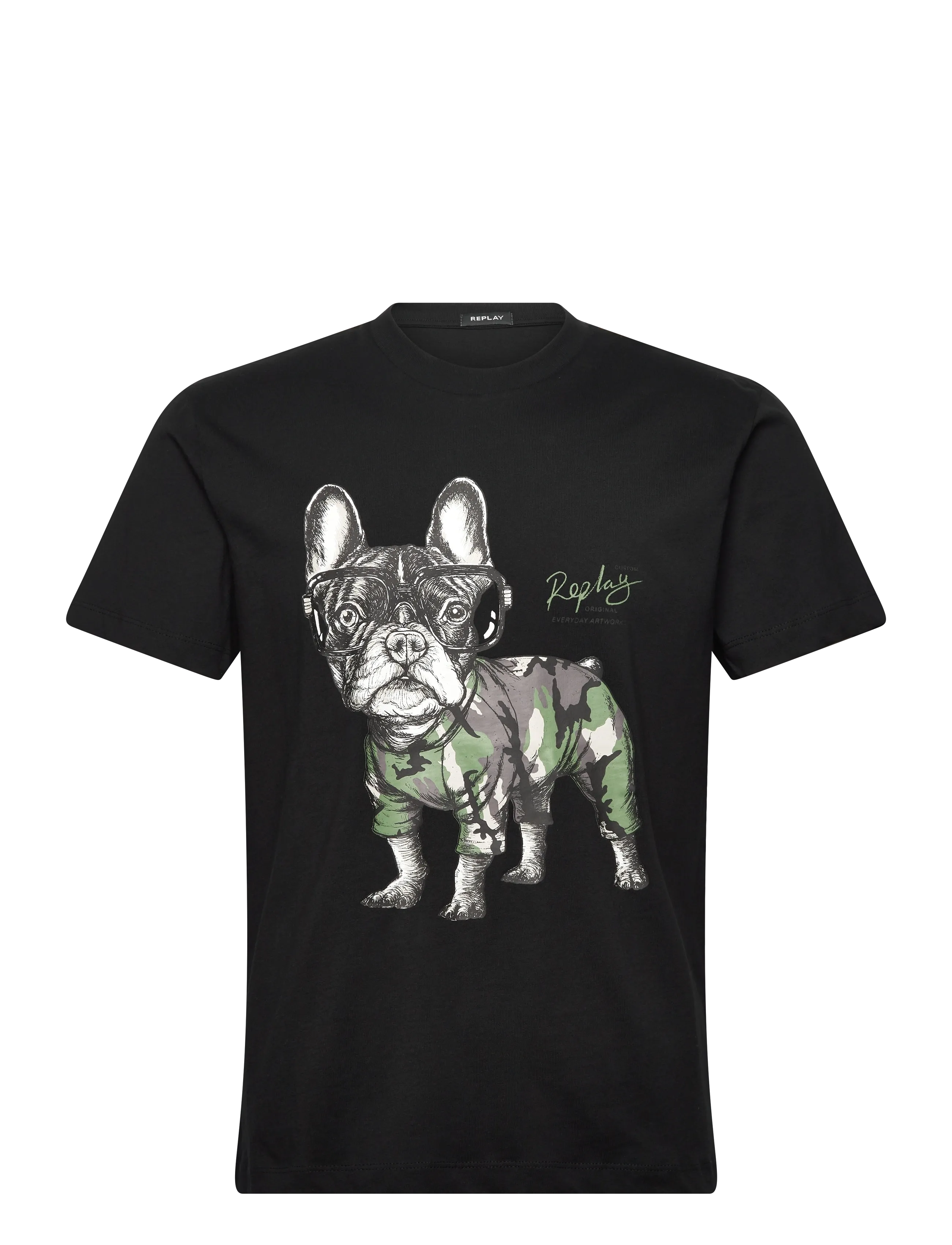 T-Shirt REGULAR - BLACK