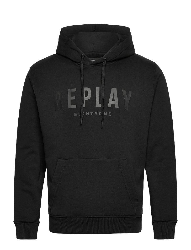Replay - Jumper REGULAR - kapuutsiga dressipluusid - black - 0