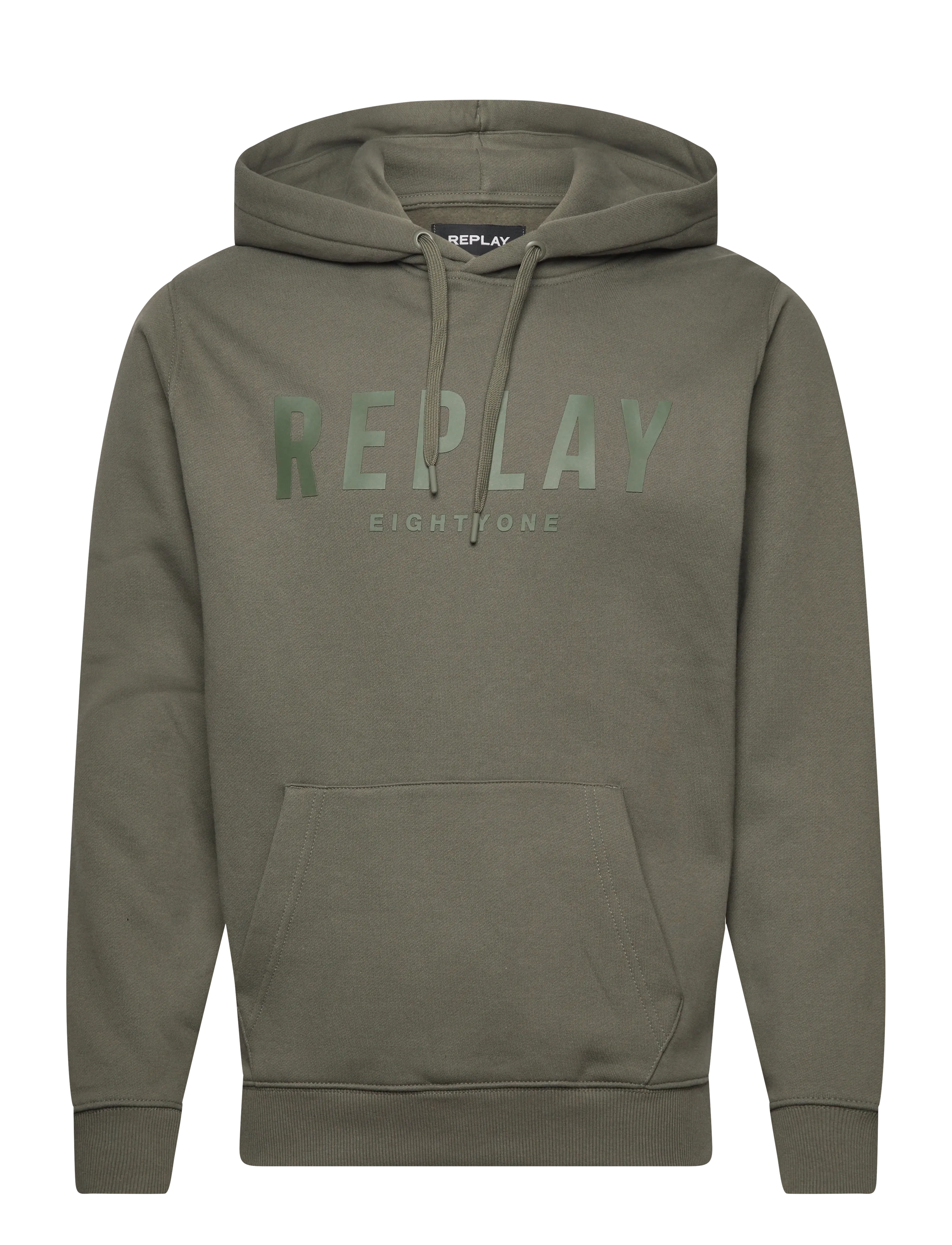 Replay Jumper REGULAR - Sweatshirts - KHAKI GREEN / green