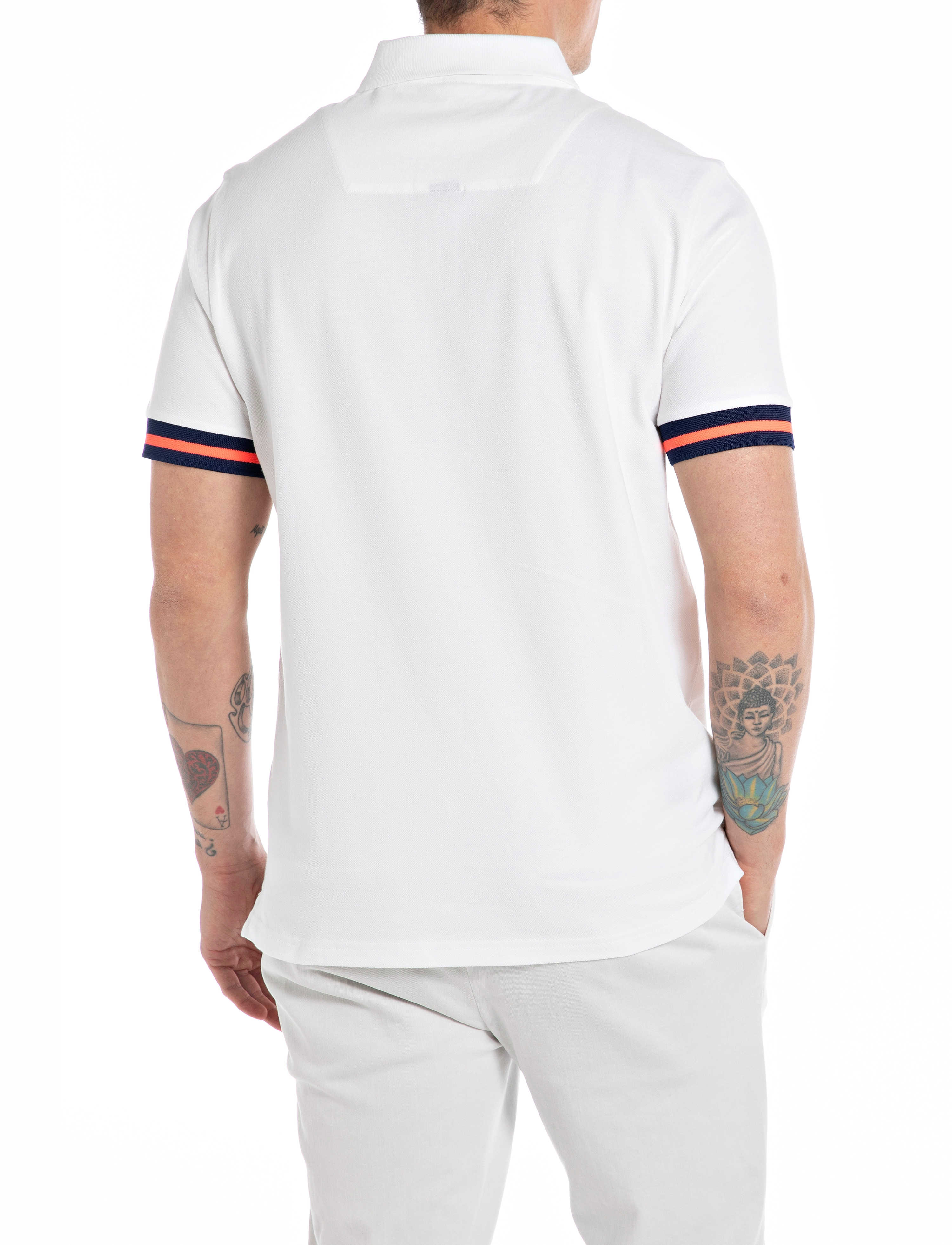 Replay - Polo REGULAR - white - 4