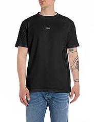 Replay - T-Shirt REGULAR - basic t-shirts - black - 2