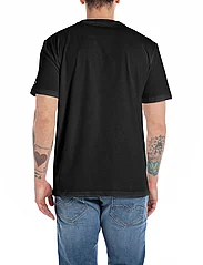Replay - T-Shirt REGULAR - basis-t-skjorter - black - 3