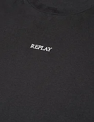 Replay - T-Shirt REGULAR - basic t-shirts - black - 4