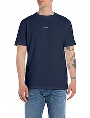 Replay - T-Shirt REGULAR - basis-t-skjorter - blue - 2