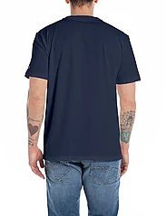 Replay - T-Shirt REGULAR - basis-t-skjorter - blue - 3