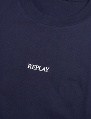 Replay - T-Shirt REGULAR - basic t-shirts - blue - 4