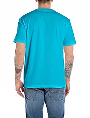 Replay - T-Shirt REGULAR - basis-t-skjorter - blue - 3