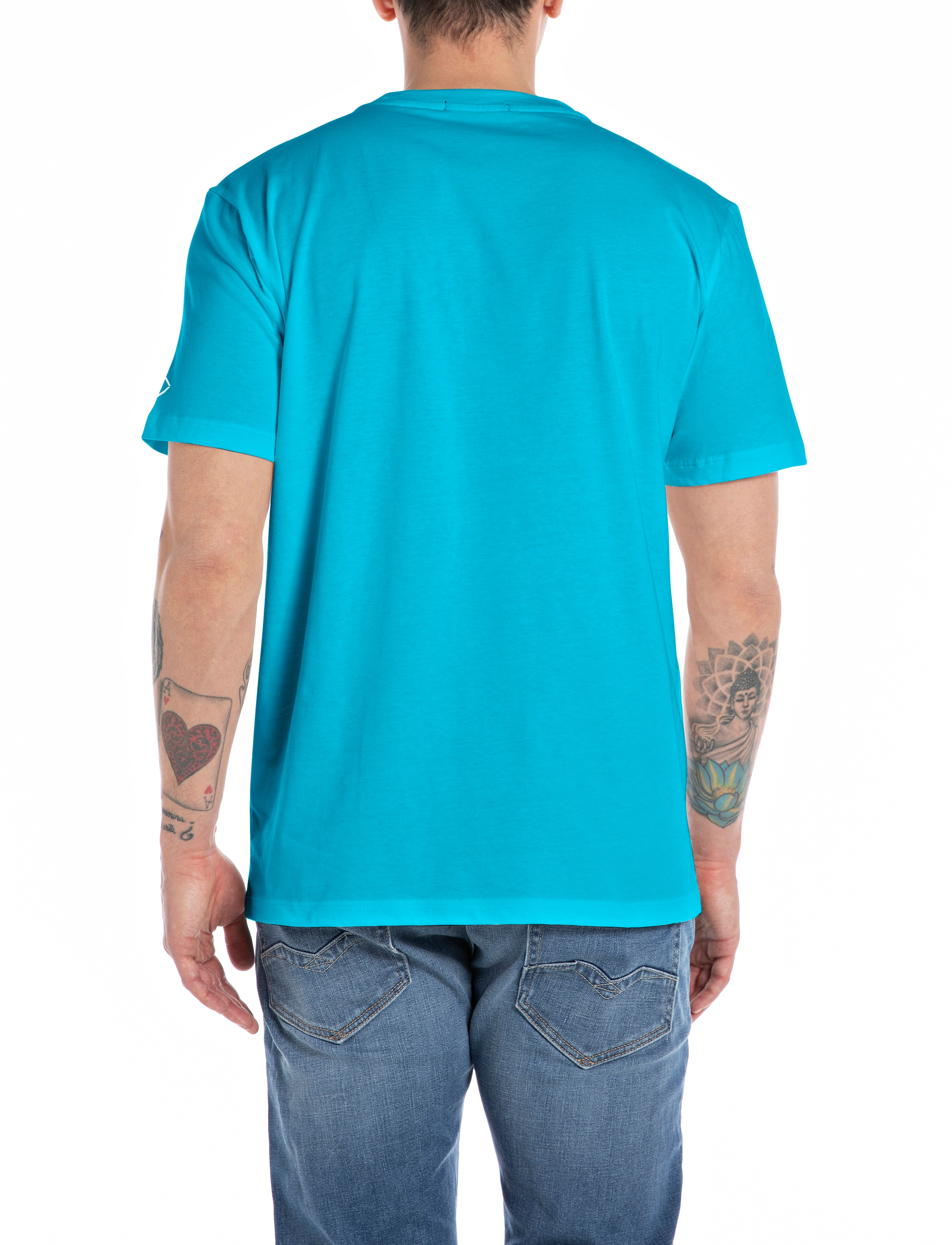 Replay - T-Shirt REGULAR - blue - 4