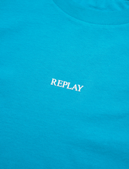 Replay - T-Shirt REGULAR - basic t-shirts - blue - 4