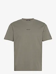 Replay - T-Shirt REGULAR - basic t-shirts - khaki green - 0