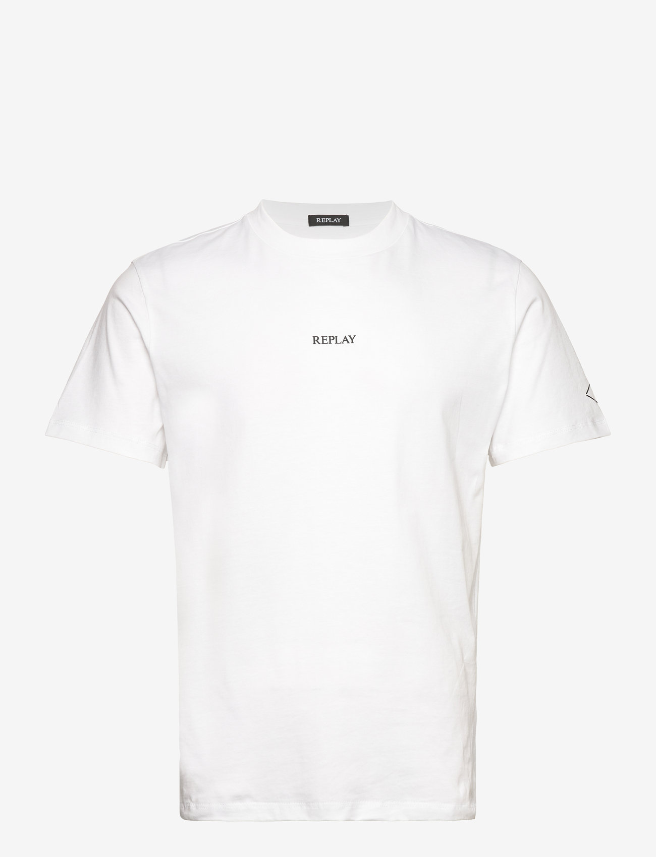 Replay - T-Shirt REGULAR - lühikeste varrukatega t-särgid - white - 1