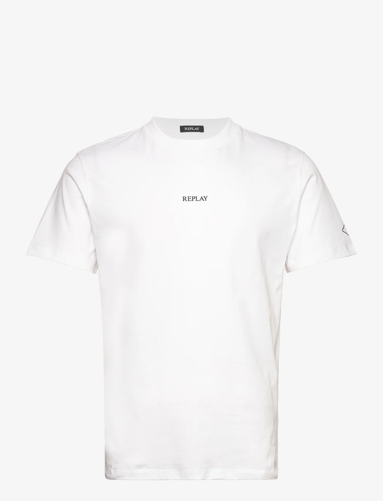 Replay - T-Shirt REGULAR - die niedrigsten preise - white - 0