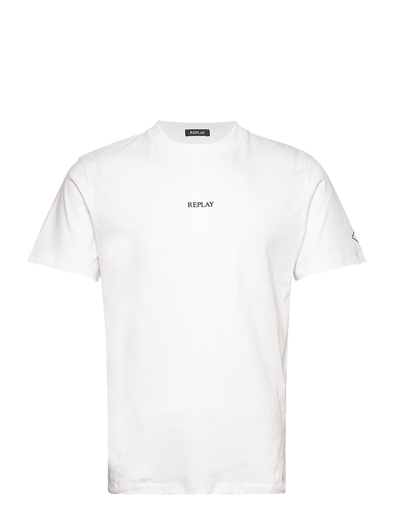 Replay - T-Shirt REGULAR - lühikeste varrukatega t-särgid - white - 1