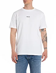 Replay - T-Shirt REGULAR - die niedrigsten preise - white - 2