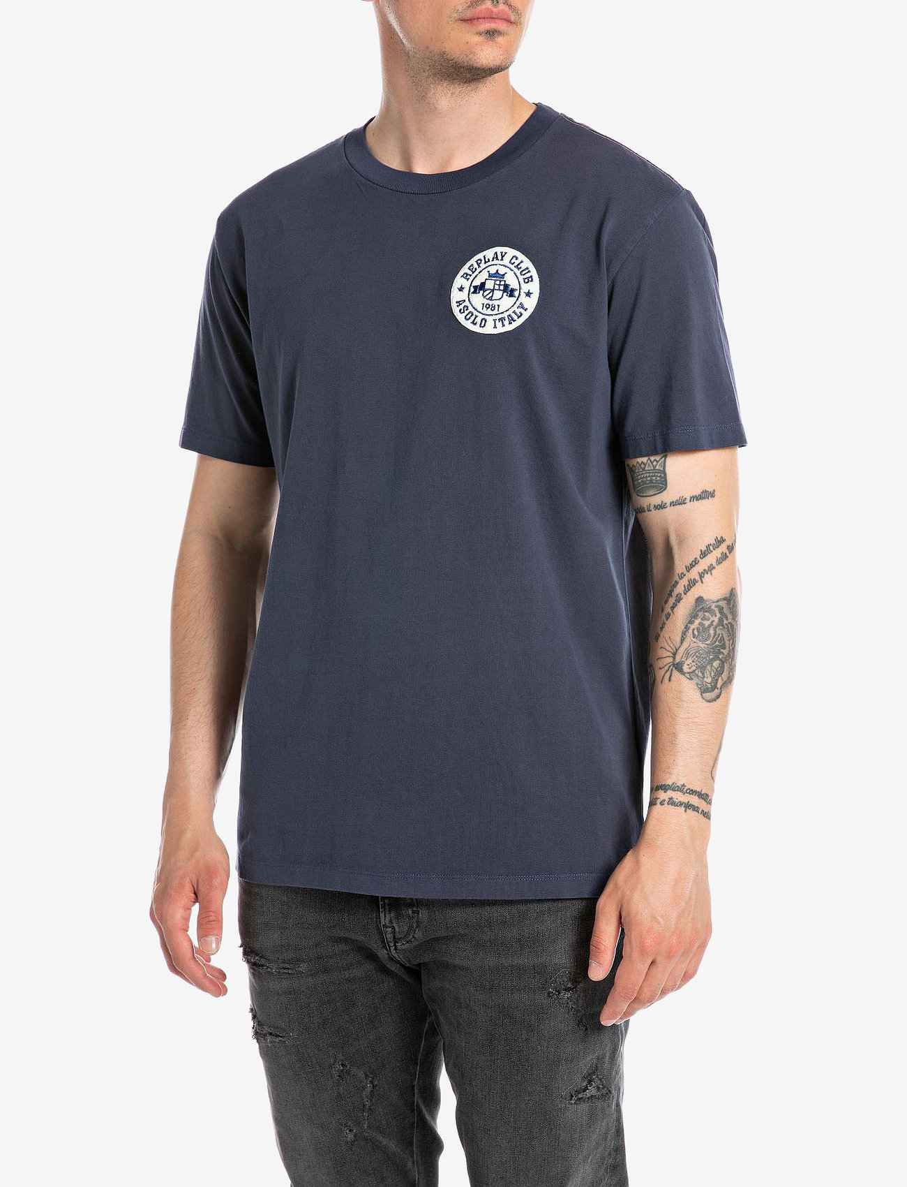 Replay - T-Shirt REGULAR - blue - 1