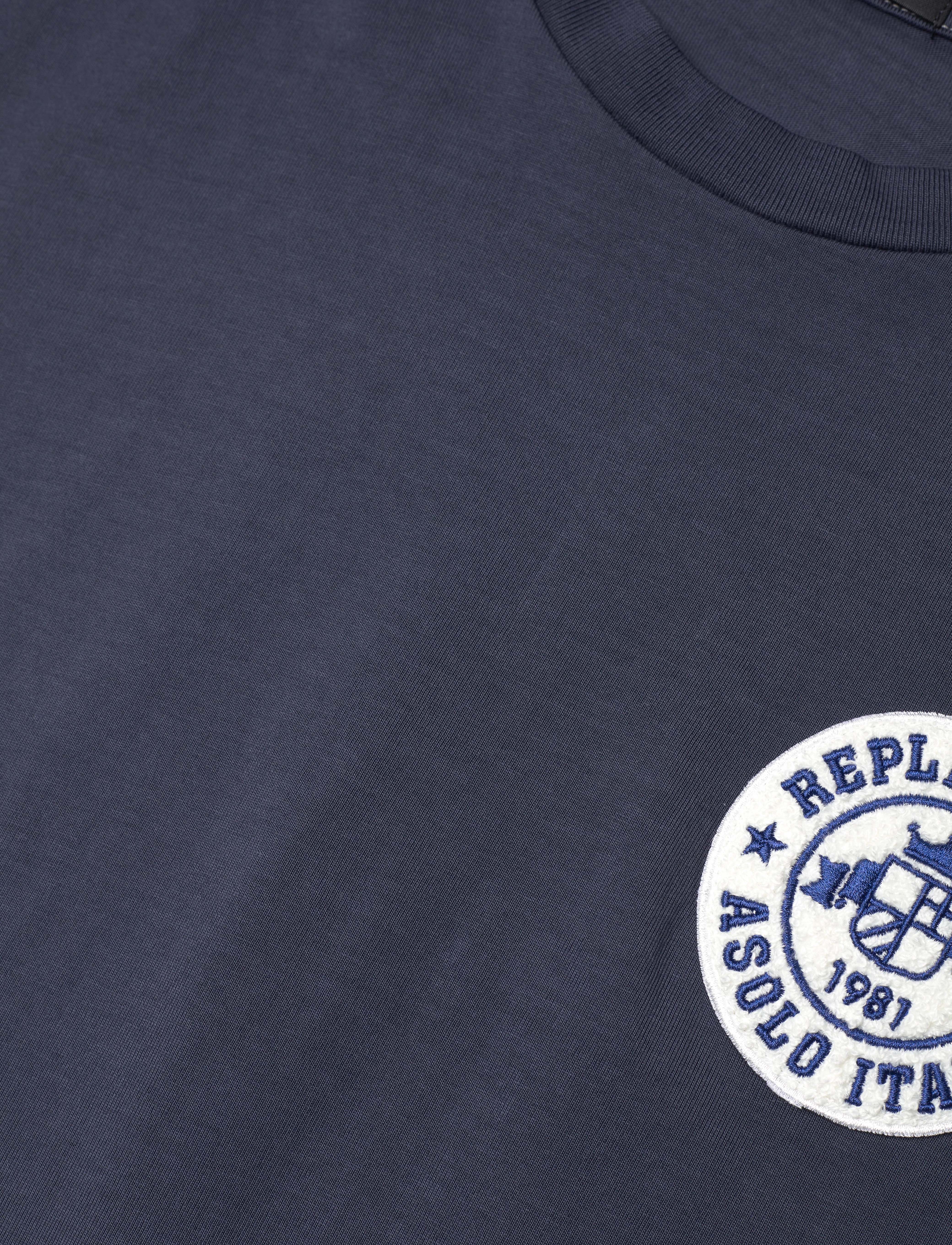Replay - T-Shirt REGULAR - blue - 4