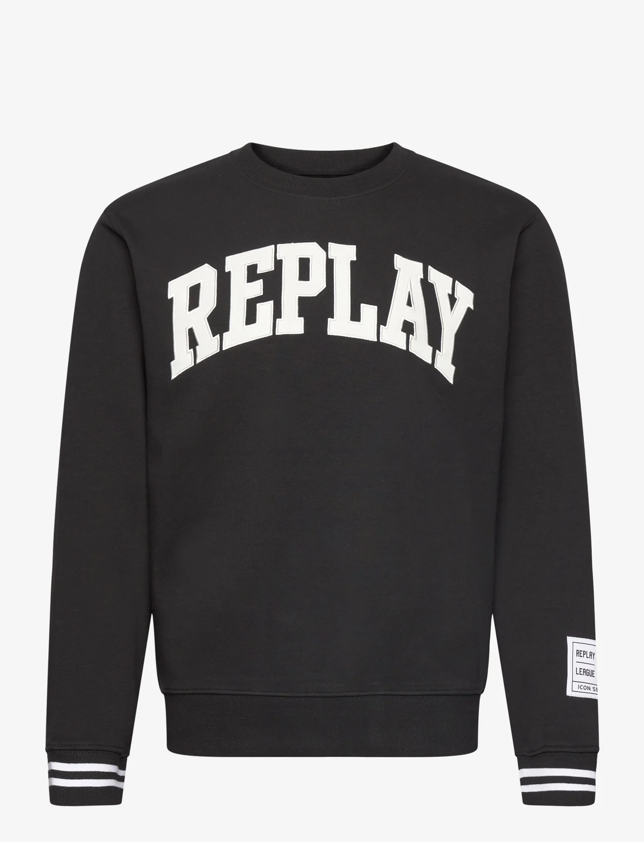 Replay - Jumper REGULAR - sweatshirts - black - 0