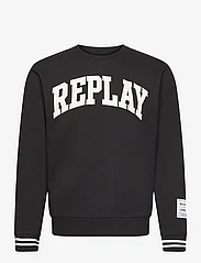 Replay - Jumper REGULAR - sweatshirts - black - 0