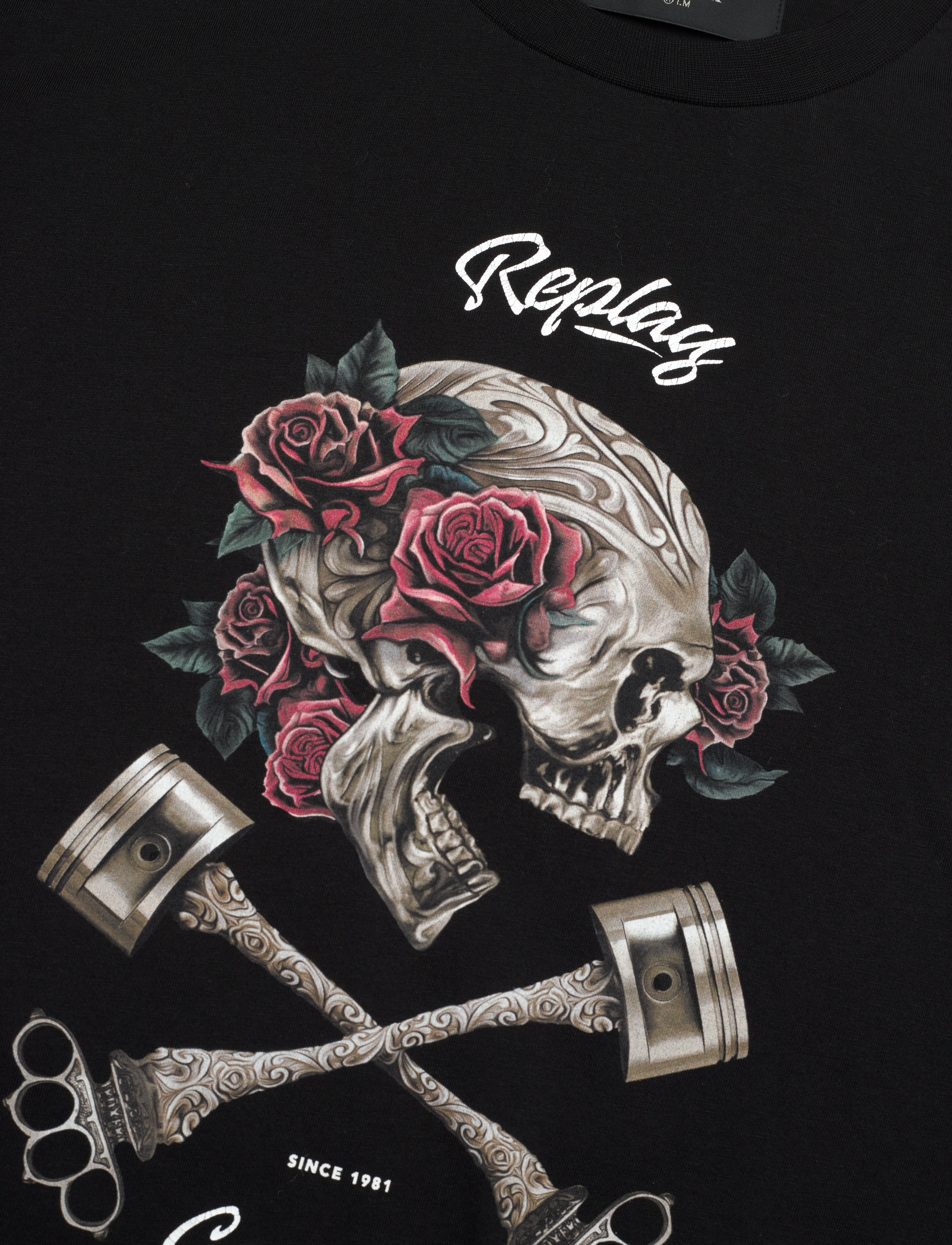 Replay - T-Shirt REGULAR - black - 2