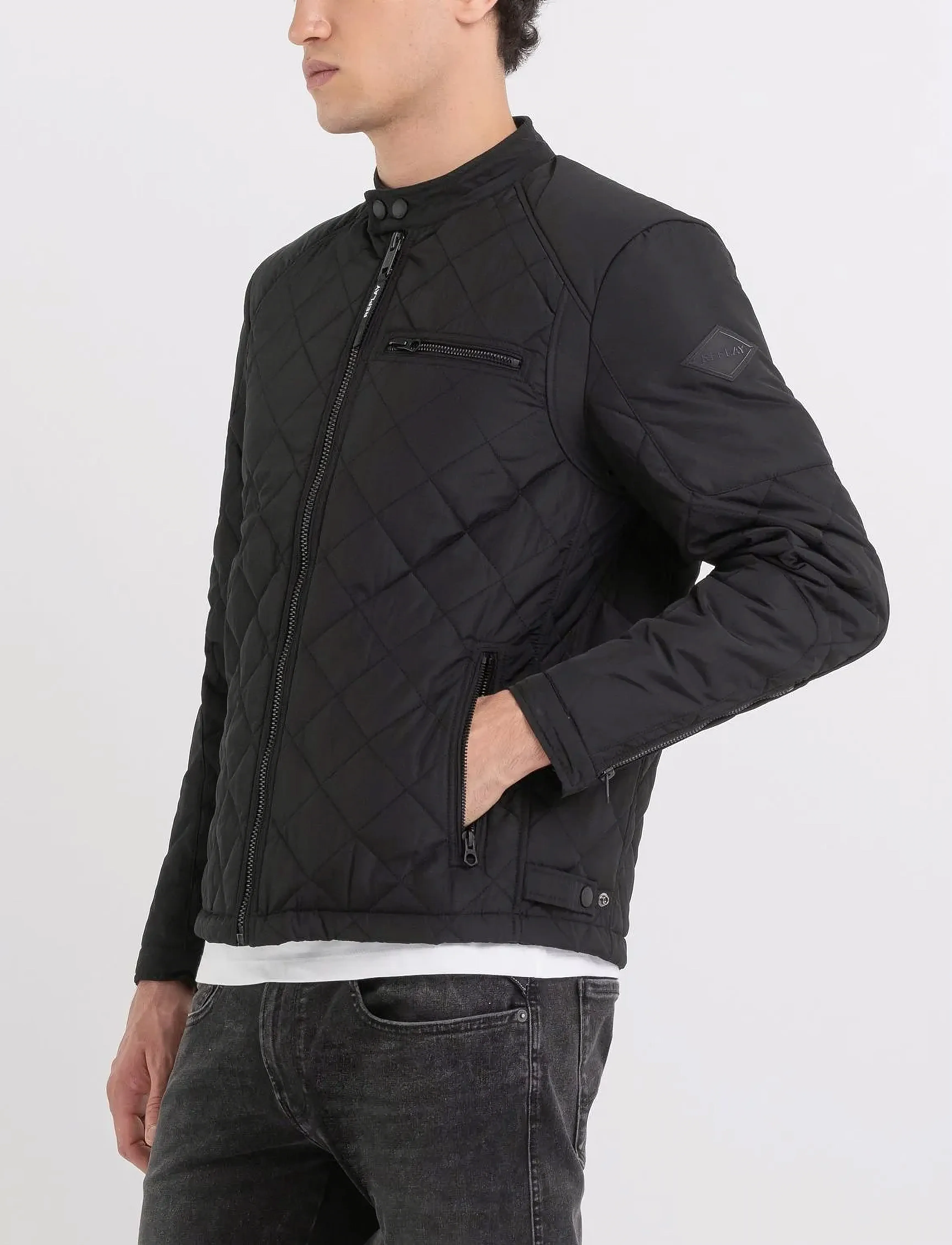 Replay - Jacket REGULAR - frühlingsjacken - black - 4
