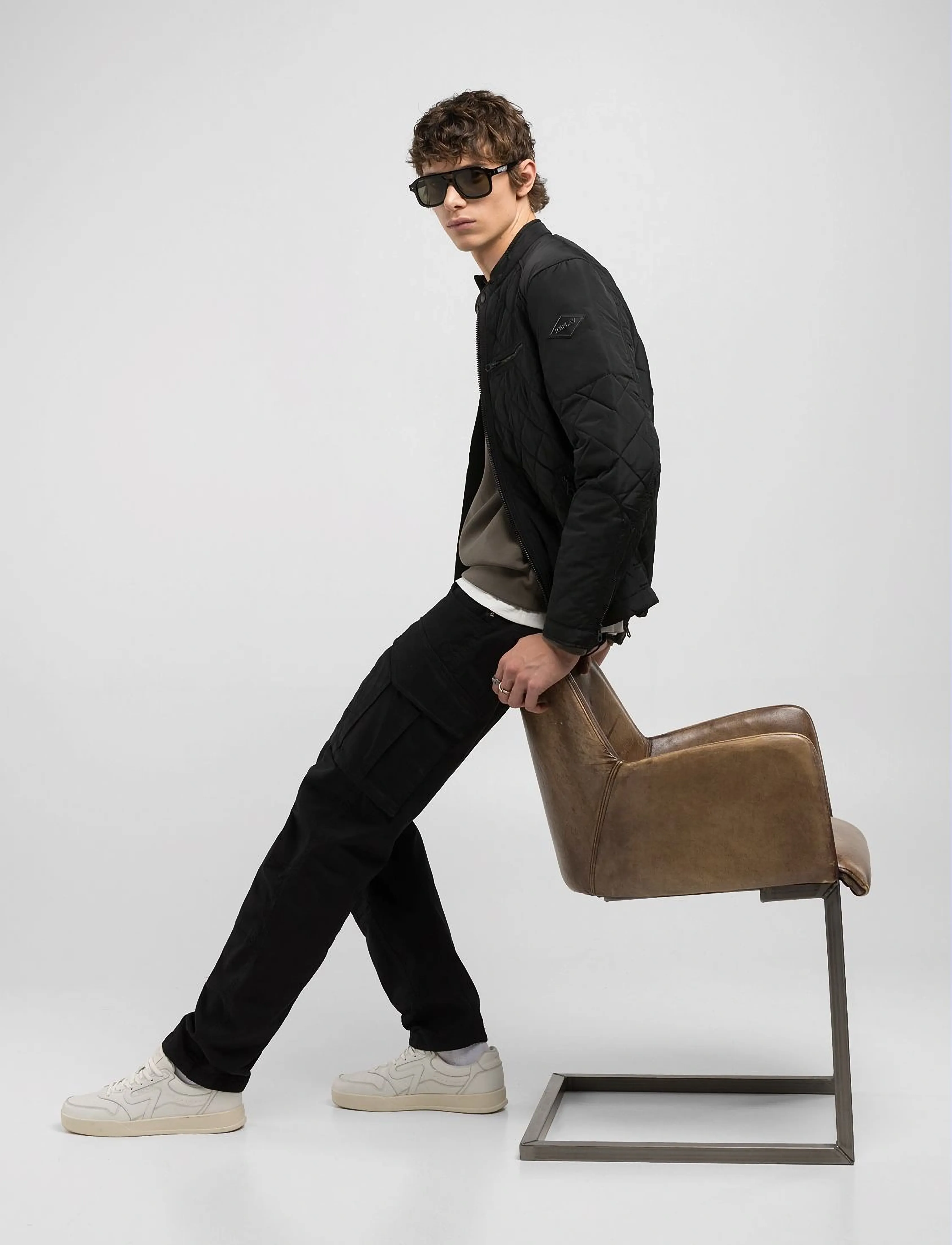 Replay - Jacket REGULAR - frühlingsjacken - black - 5