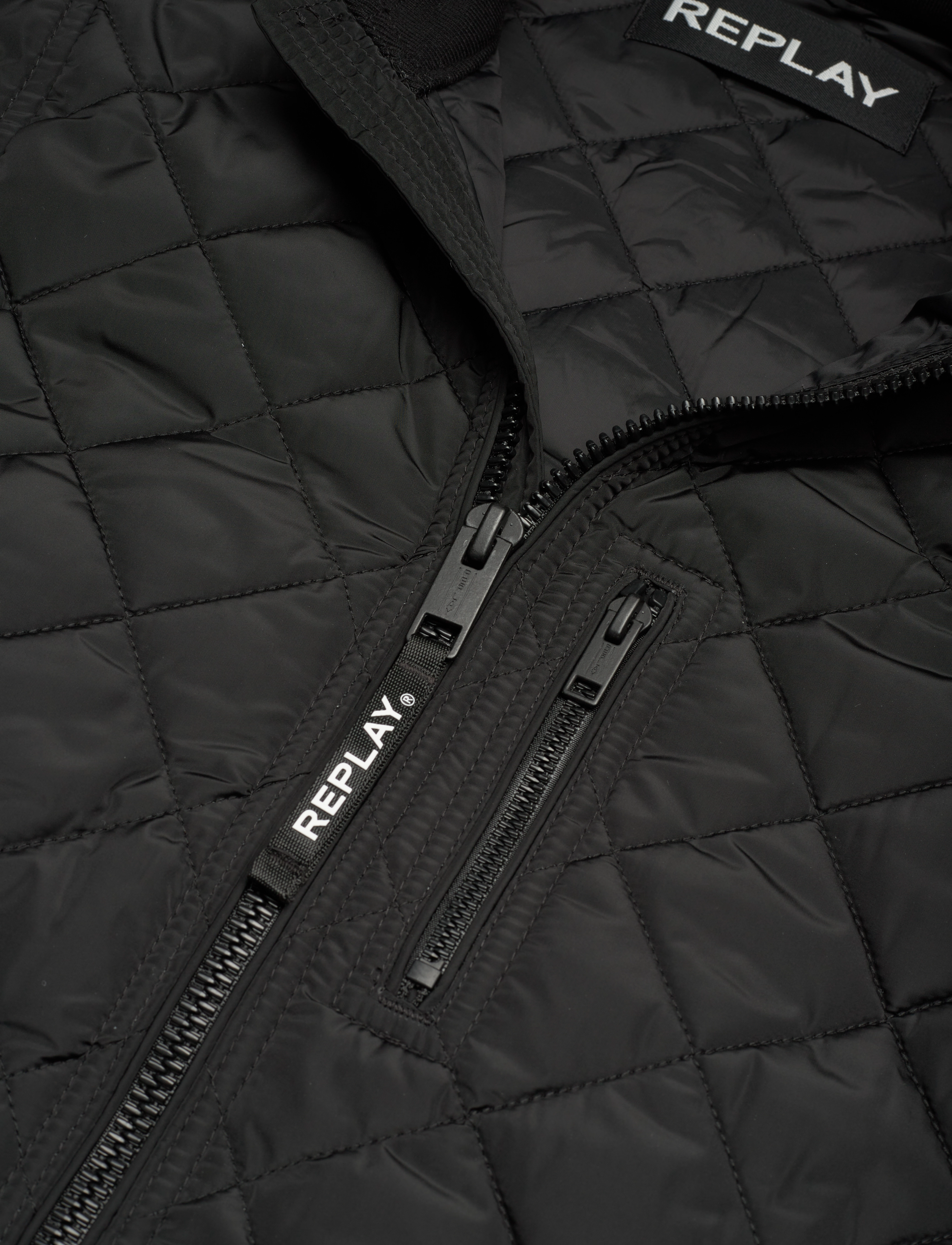 Replay - SABER MID Jacket REGULAR_SLIM - black - 2