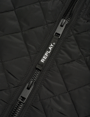 Replay - SABER MID Jacket REGULAR_SLIM - pavasarinės striukės - black - 3