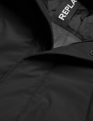 Replay - Jacket RELAXED - kurtki zimowe - black - 2