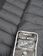 Replay - Jacket SLIM - winter jackets - black - 5