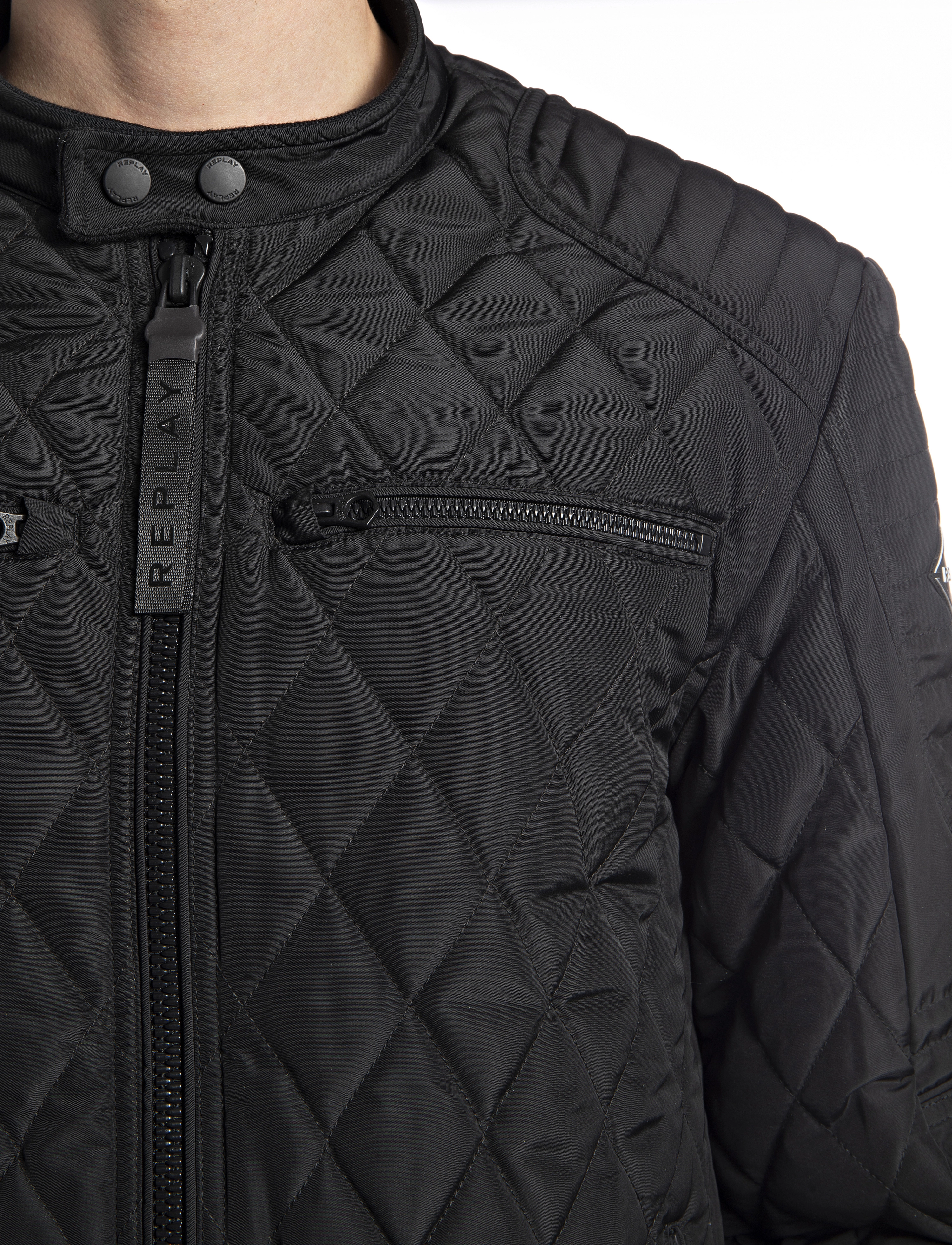 Replay - Jacket SLIM - black - 3