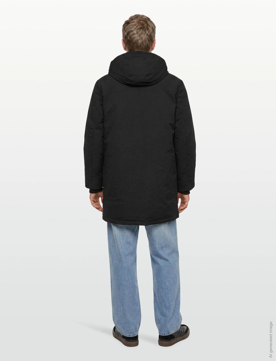 Replay - Jacket RELAXED - parkas - black - 4