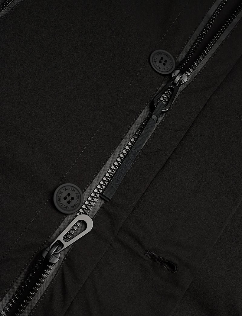 Replay - Jacket RELAXED - winterjacken - black - 3