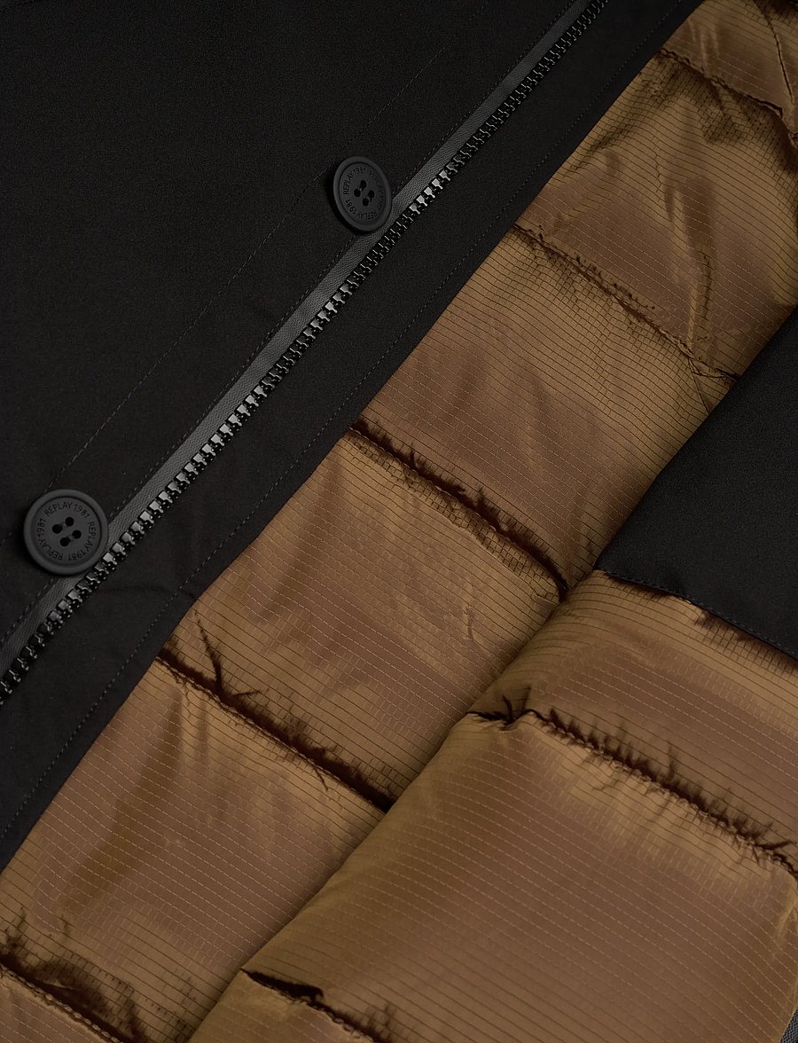 Replay - Jacket RELAXED - parkas - black - 4