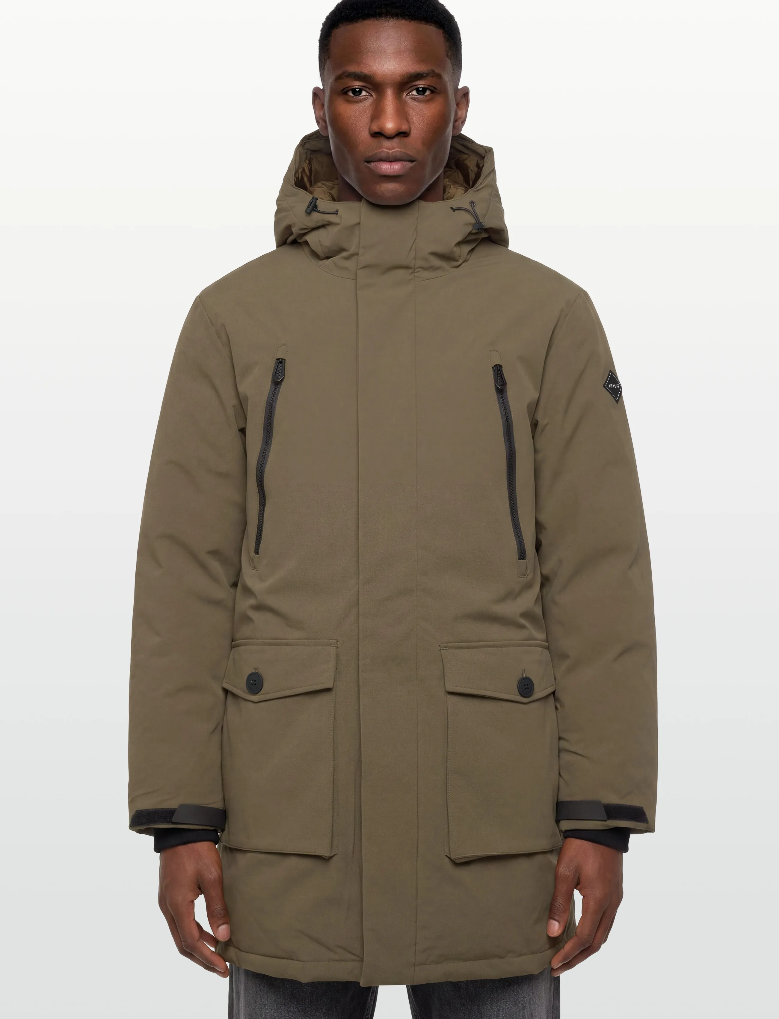 Replay - Jacket RELAXED - talvejoped - green - 3