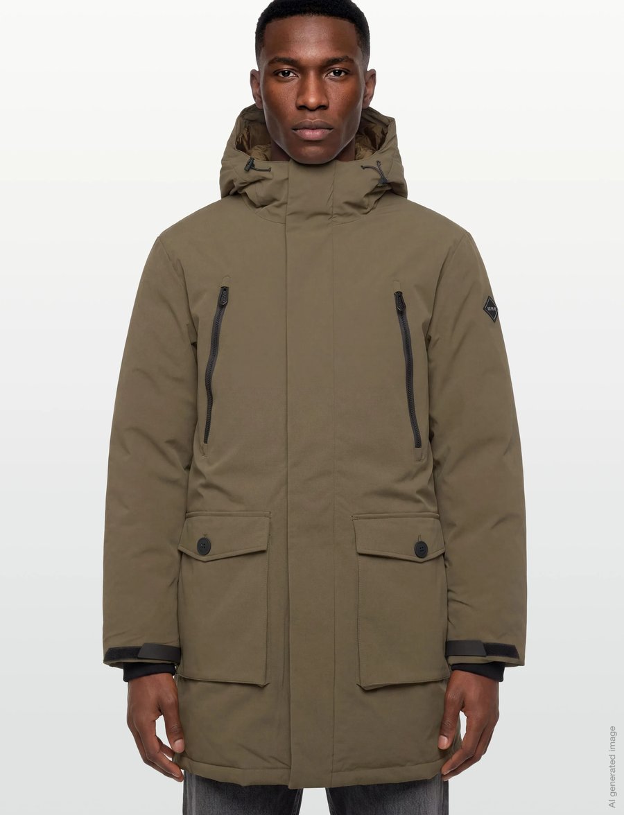 Replay - Jacket RELAXED - parkas - green - 3