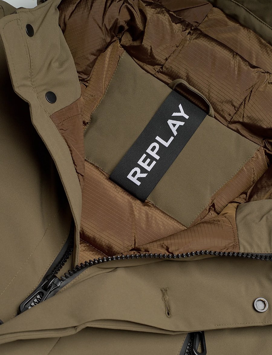 Replay - Jacket RELAXED - parkas - green - 2