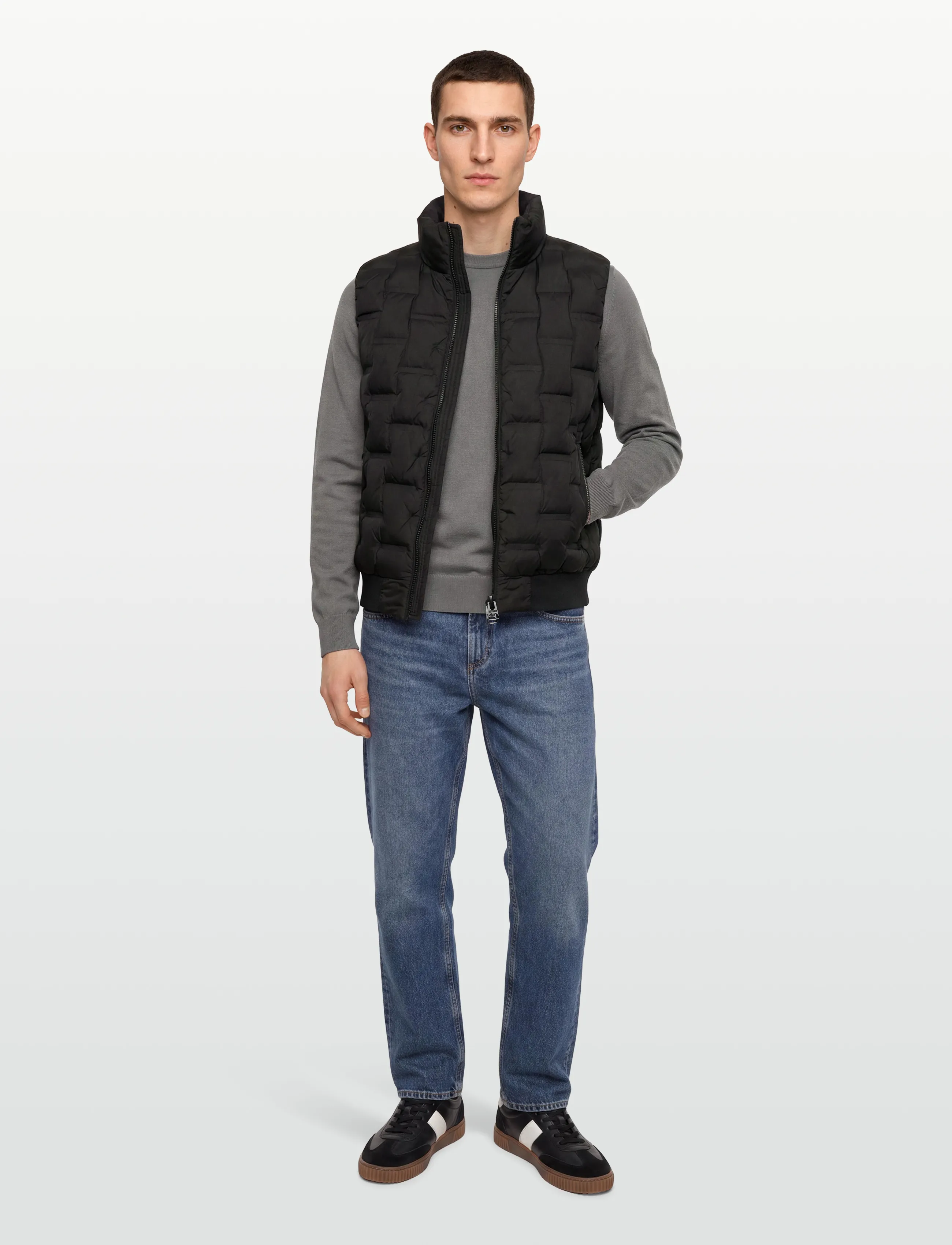 Replay Gilet Regular, XL, Oberbekleidung, Schwarz - Westen, Männerswear