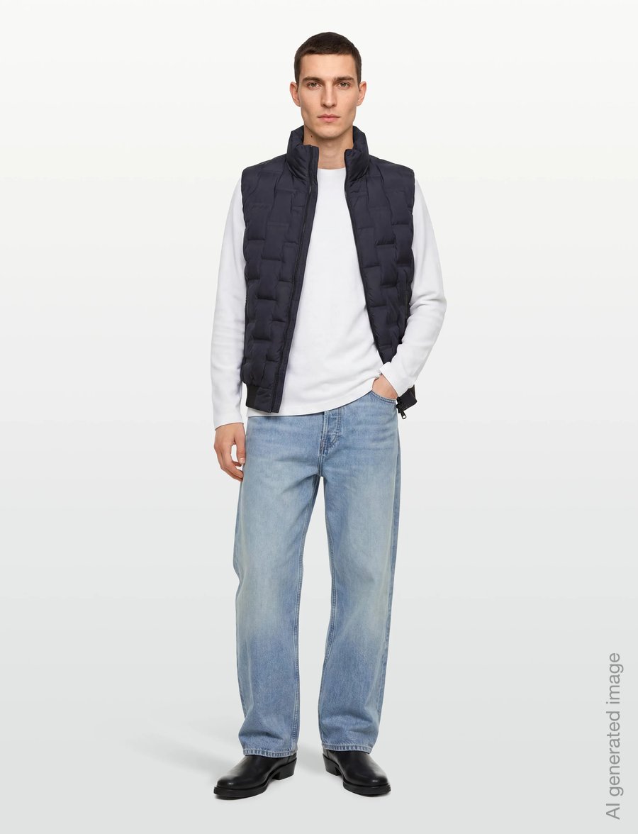 Replay - Gilet REGULAR - westen - blue - 0