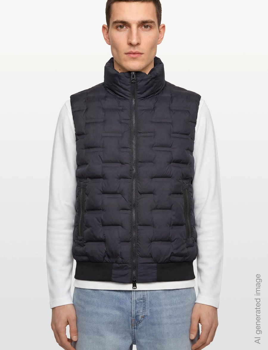 Replay - Gilet REGULAR - westen - blue - 3
