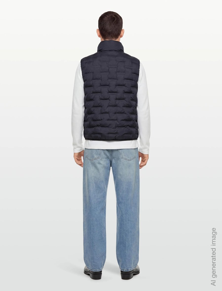 Replay - Gilet REGULAR - westen - blue - 4