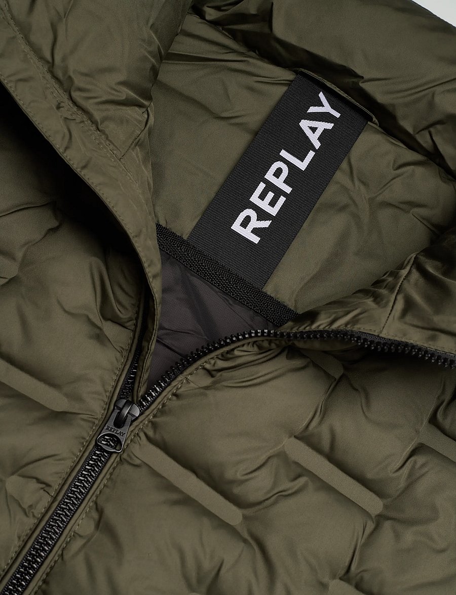 Replay - Gilet REGULAR - vestid - green - 3