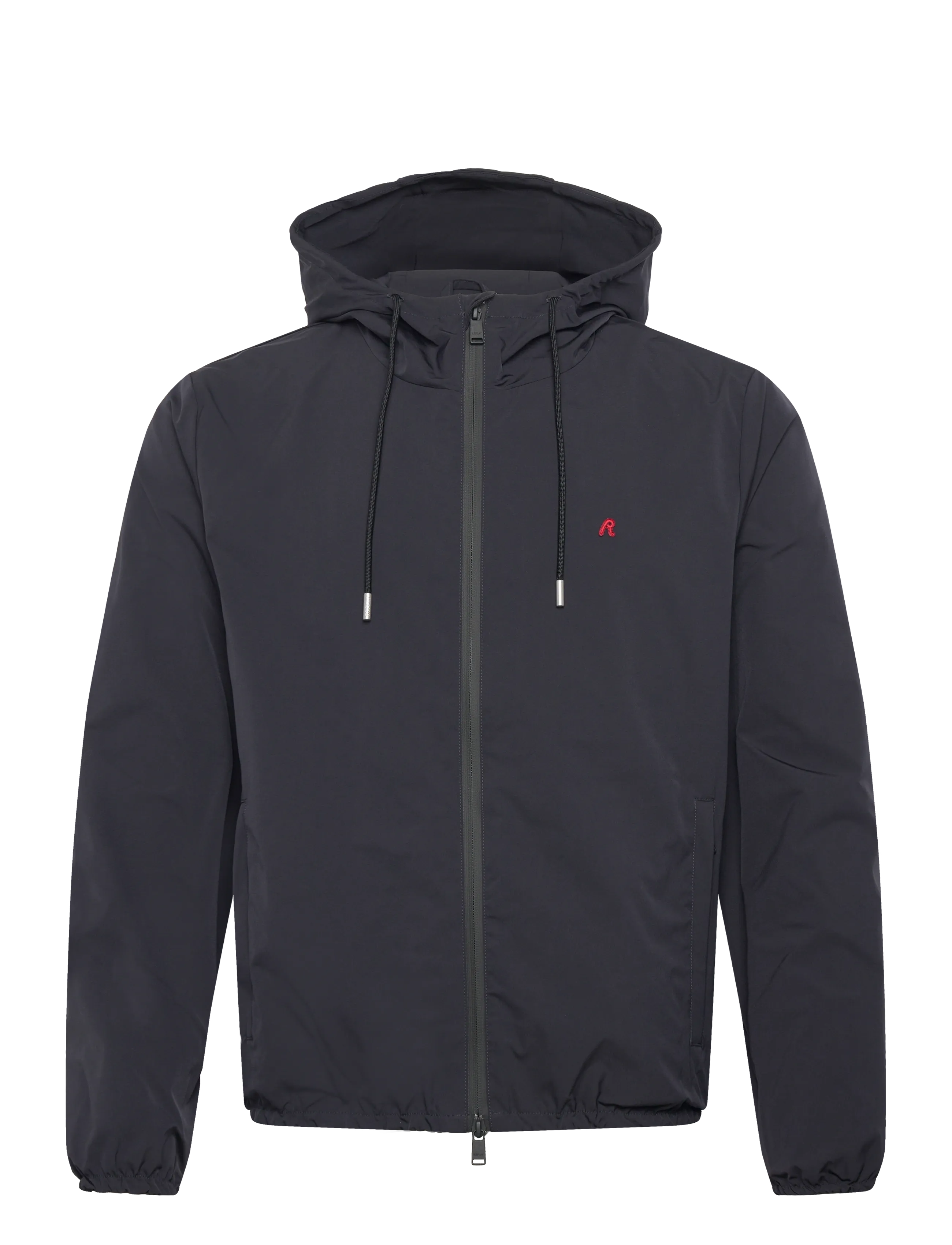 REPLAY Jacke Regular Rot Logo Schwarz - XL - Herren