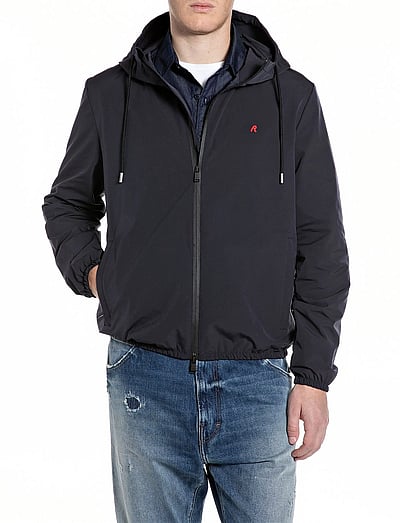Jacket Regular Red Logo - Anorak